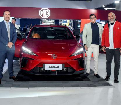 El líder global en movilidad eléctrica presentó el MG4, un hito en el mercado automotriz de Ecuador. Foto cortesía