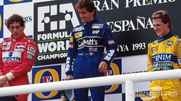 Prost Senna Schumacher