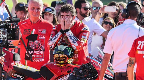 Bagnaia fue previamente campeón de Moto2 en 2018 y subcampeón del mundo de MotoGP en 2021. Foto: Cortesía.