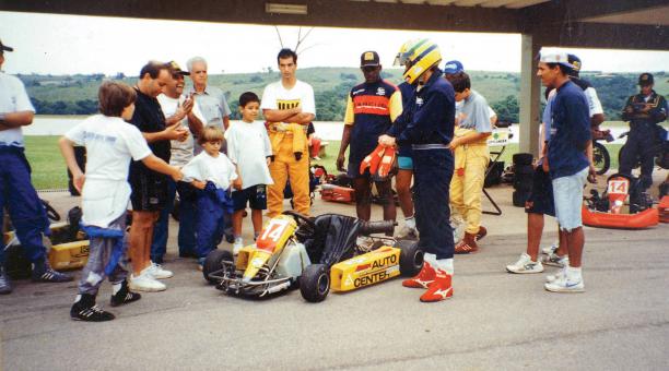 El último kart de Ayrton Senna