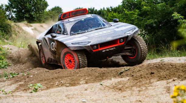 El Audi RS Q e-tron rodará en el Rally Dakar 2022. Foto: Audi