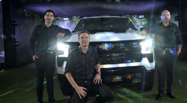 Los ejecutivos de General Motors estuvieron en el lanzamiento de la camioneta en Guayaquil. Foto: Chevrolet Ecuador