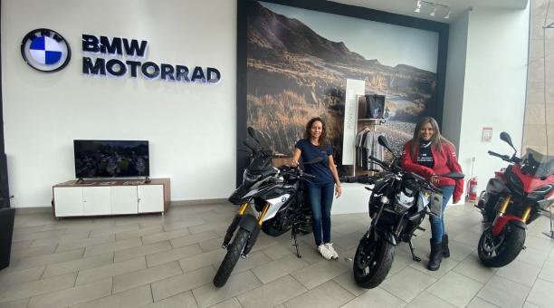 Ivett Montalvo y Erika Checa forman parte de la comunidad BMW Motorrad. Foto: BMW