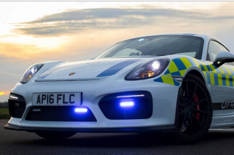 Porsche Cayman GT4: policía de Reino Unido