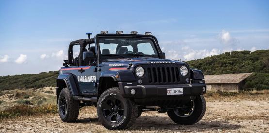 Jeep Wrangler de los Carabinieri