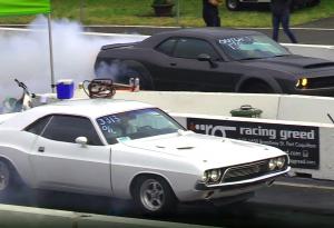 Dodge Challenger 1972 vs 2018