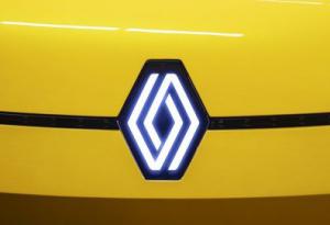 Nuevo logo de Renault en su auto R5. Foto: Renault