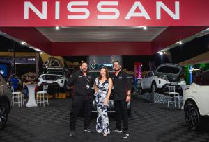 Ejecutivos de Nissan estuvieron en la Expo Auto del Pacífico. Foto: Nissan Ecuador
